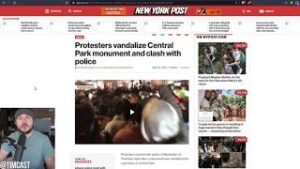BLM Riots Erupt In NYC, Antifa REFUSES TO Take Down Autonomous Zone, Chauvin Verdict Did NOTHING