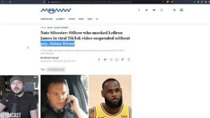Cop Who Mocked LeBron James SUSPENDED Without Pay, Supporters Raise $80,000 For Him