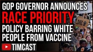 GOP Governor Announces Policy Barring White People ONLY From COVID Vaccine In INSANELY Illegal Act