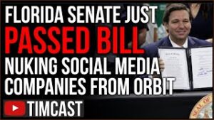 DeSantis Scores MAJOR Victory As FL Senate Passes Anti Censorship Bill NUKING Big Tech From Orbit