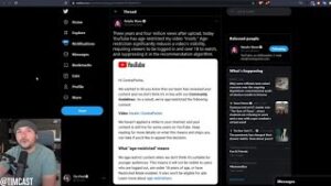 Leftist Youtuber Who Mocked Conservative Censorship SHOCKED They Got Censored, Demands Free Speech