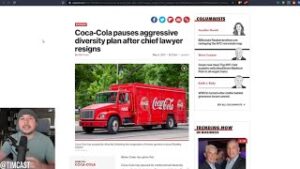 Coke Cancels RACIAL Quota, Top Lawyer Resigns In Shame, Accusations Of Illegality, Get Woke Go Broke