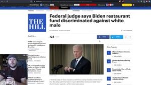 Federal Court Rules Biden Policy's Are Racist Against White People, Tulsi SLAMS Anti-White Racism