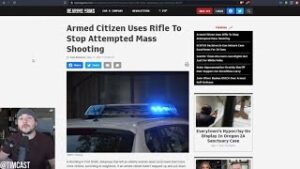Mass Shooter STOPPED By Armed Good Guy, Serious Tragedy Prevented Thanks To 2A, Media WONT Report It
