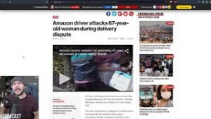 Amazon Driver Beats Elderly Woman After She Refused To Check Her White Privilege, Complained