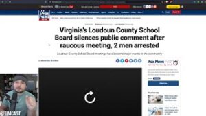 Parents ARRESTED As Loudon County School Meeting Erupts Over Parents Protesting CRT, We're WINNING