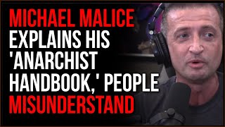 Michael Malice Explains His 'Anarchist Handbook' And The Meaning Of