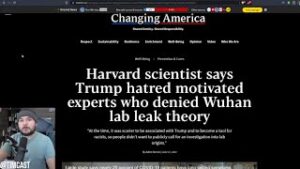 Scientist ADMITS They LIED About COVID Theories Because They HATED Trump And Didn't Want To Help Him