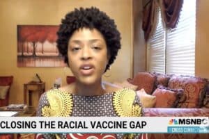 Doctor Blames White Supremacy for Minority Vaccination Hesitation on MSNBC