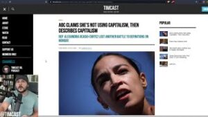 AOC Mocked For Inability To Define Capitalism Despite Economics Degree, Democrats Ditching Party