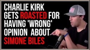 Charlie Kirk Gets ROASTED For Having The 'Wrong' Opinion About Simone Biles QUITTING At Olympics