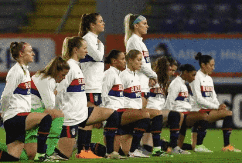 U.S Women Soccer Opens Olympic by Kneeling and Losing to ...