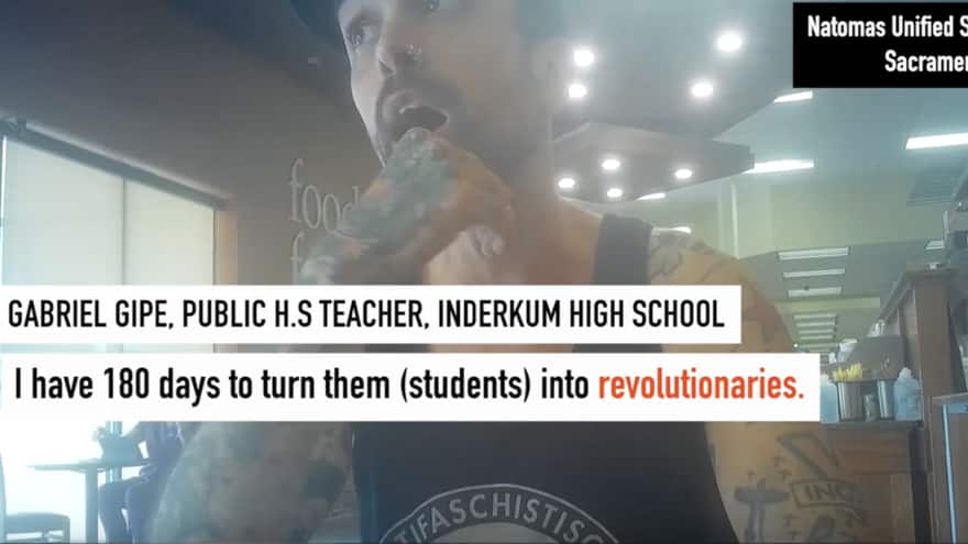 CA Superintendent Says ‘No Records’ of Complaints Against Antifa Teacher Who Has Been Placed on Paid Leave