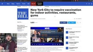 NYC Announces Mandatory Vaccination For Most Indoor Activities, Vaccines Mandates Likely To Expand