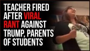 Trump-Hating Chemistry Teacher Fired For Ranting About Vaccine, Telling Kids Their Parents Are DUMB
