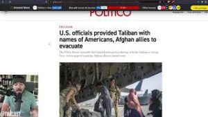 US Provided List Of Americans To The Taliban Igniting Shock And Outrage, Some Argue This Is TREASON
