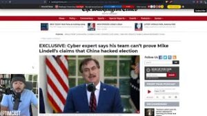 Mike Lindell's Cyber Expert Says The Data Is A &quot;Turd&quot; That Can't Prove China Hacking Claims
