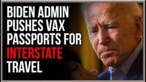 Biden Administration Mull Vaccine Passports For Interstate Travel, This Will FRAGMENT The Country