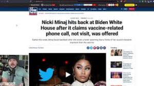 Nicki Minaj Says We Are Becoming Like Communist China, Tells People WAKE UP, Calls White House Liars