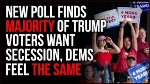 New Poll Finds Both Trump And Biden Voters Want The Others To SECEDE