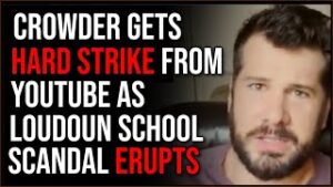 Louder WIth Crowder Receives HARD STRIKE From YouTube For Talking About NEWS