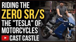 Testing Out The Zero SR/S Electric Motorcycle, The &quot;Tesla&quot; Of Motorcycles