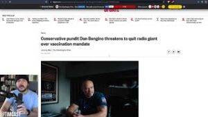 Dan Bongino Threatens To QUIT Massive Radio Show Over Vaccine Mandate