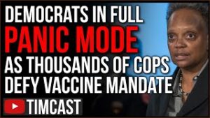 Democrats PANIC As Thousands Of Police Defy Vaccine Mandate, Target Their Retirement In Retaliation