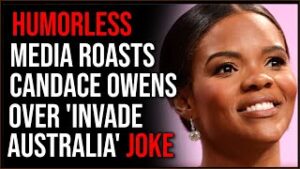 Candace Owens JOKE About Invading Australia Taken Out Of Context By Media That Doesn't Get Humor