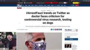 #ArrestFauci Trends After Images Emerge of BRUTAL Dog Experimentation Funded By Fauci
