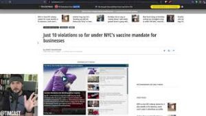 Only TEN Vaccine Mandate Violations Given in NYC, People Caved To Mandates INSTANTLY