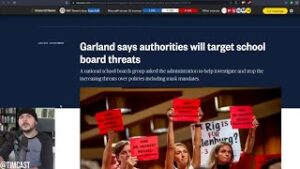 Biden AG Garland Announces Feds Will Target Parents Protesting School Boards, Bannon Was VERY Right