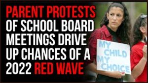 School Board Protests Drive Up Chances of A Red WAVE In 2022
