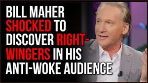 Bill Maher Notices He Has RIGHT-WINGERS In His Audience, People Want To MOCK Wokeness