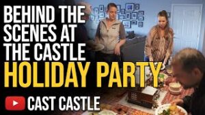 Behind The Scenes At The Castle Holiday Party