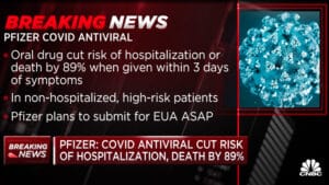 Pfizer Claims New Anti-COVID Pill Slashes Risk of Death, Hospitalization By Nearly 90%