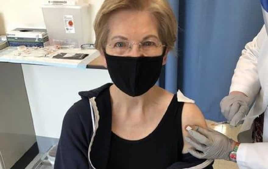 BREAKING Vaccinated and Boosted Sen. Elizabeth Warren Test Positive