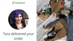 Authorities Planning to Charge Instacart Driver Who Ran Over Elderly Couple's Groceries Because They Had a Pro-Police Sign