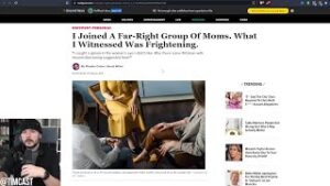Leftist Infiltrates &quot;Far Right&quot; Mom Group And Accidentally PROVES The Left Is Trapped In A Cult