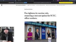 Fox News Expands Vax Mandate To Employees In NY, Ben Shapiro And Daily Wire Stay True REFUSE Mandate
