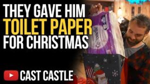 They Gave Him Toilet Paper For Christmas