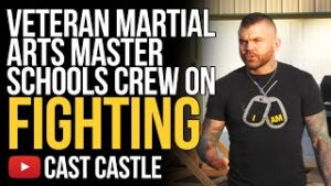 Veteran Martial Arts Master Schools Crew On Fighting