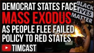 Democrat States Face MASS EXODUS As Leftist Policies Lead To Chaos, People Flee To Republican States