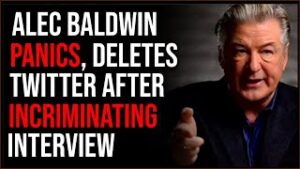Alec Baldwin PANICS, Deletes Twitter Account After DISASTROUS Media Appearance