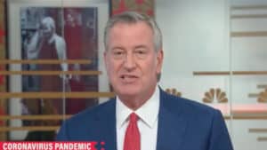 WATCH: De Blasio Says People Will Be Forced to Accept COVID Vaccines If Their ‘Paychecks Depend On It’