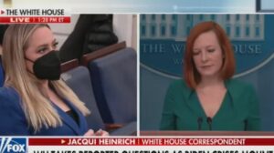 Fox Reporter Confronts Jen Psaki Over Her Criticism of the Network's Crime Coverage (VIDEO)