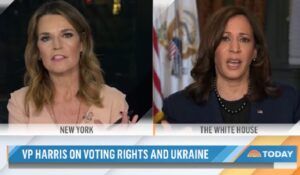 VP Harris Clashes With Savannah Guthrie When Asked About Biden's 'Illegitimate' Election Comment (VIDEO)