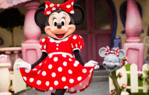 Minnie Mouse To Ditch Classic Red Dress For Designer Pantsuit 
