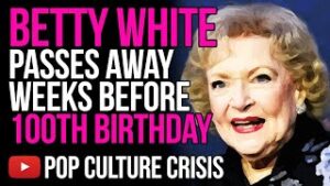 Betty White Passes Away Weeks Before Her 100th Birthday