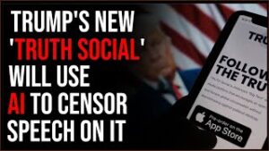 Trump's New 'Truth Social' Will Use AI To Censor Users
